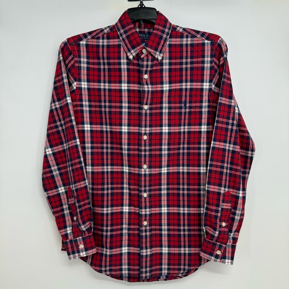 NWT Polo Ralph Lauren  Classic Fit Button Down Shirt Men’s S  Plaid Pony $125 - Picture 3 of 14